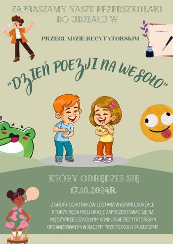 DZIEŃ POEZJI - PLAKAT